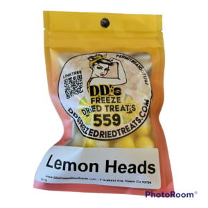 #13 🍋 Lemon Heads Freeze Dried